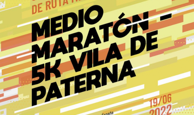 Abiertas las inscripciones para el Medio Maratón y 5k de Paterna que acogerá el Campeonato de Esp
