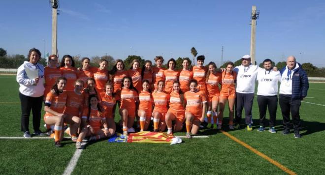 La selección valenciana femenina s18 de rugby busca su quinto titulo del CESA