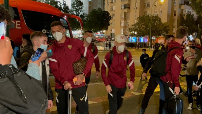 Diego Carlos, en la concentración del Sevilla FC (Foto: Kiko Hurtado)