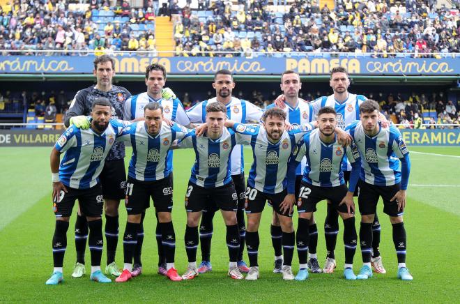 El once del Espanyol ante el Villarreal (Foto: RCDE).