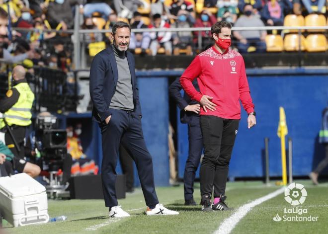 Vicente Moreno, en el Villarreal-Espanyol (Foto: LaLiga).