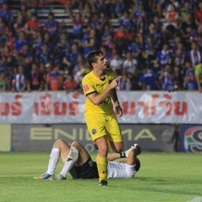 Borja Navarro celebrando un gol (Foto: Twitter).