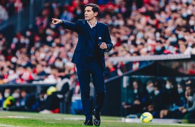 Marcelino, líder en el Athletic Club, vuelve a medirse el miércoles a Bordalás (Foto: Edu del Fresno).