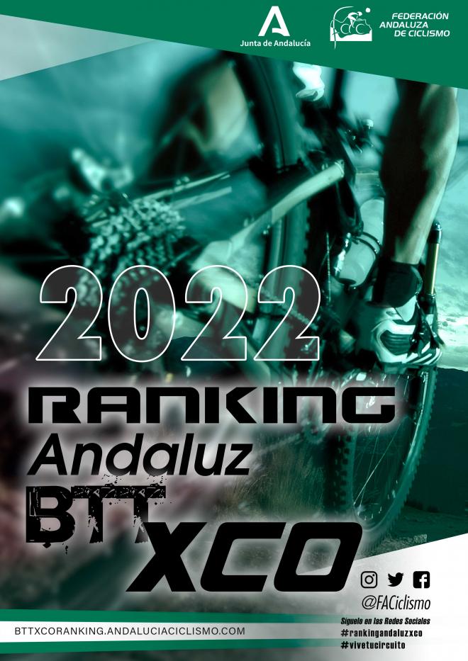 Cartel del Circuito BTT XCO 2022 (Foto: Federación Andaluza Ciclismo).