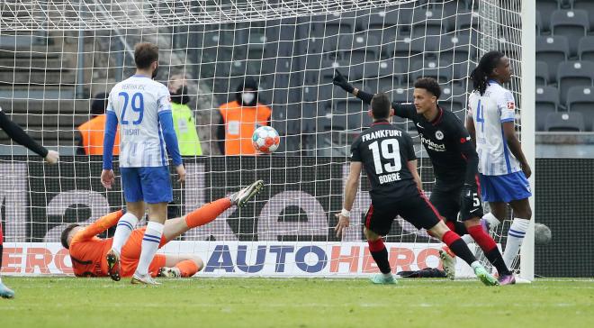 El Eintracht de Frankfurt ha goleado al Hertha de Berlín (Foto: Cordon Press).