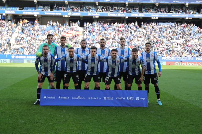 Once del Espanyol ante el Getafe (Foto: RCDE).