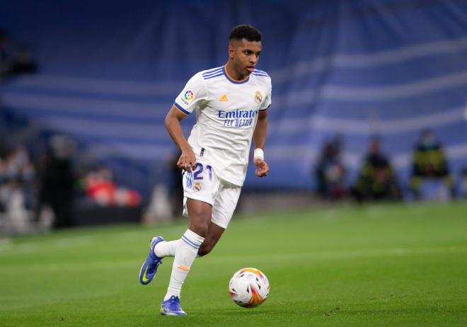 Ancelotti duda entre Rodrygo y Camavinga (Foto: Cordon Press).