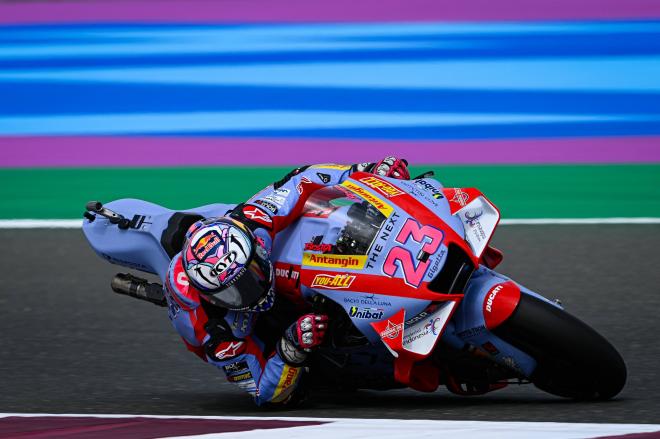 Bastianini, en el GP de Catar (Foto: Cordon Press).