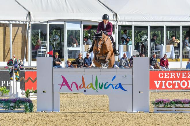 Ellen Whitaker durante el Gran Premio Ayuntamiento de Barbate (Foto: Andalucía Sunshine Tour).