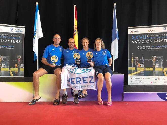 Club Jerez Natación Máster (Foto: FAN).