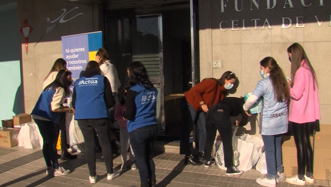 Recogida de alimentos y productos de primera necesidad para Ucrania.