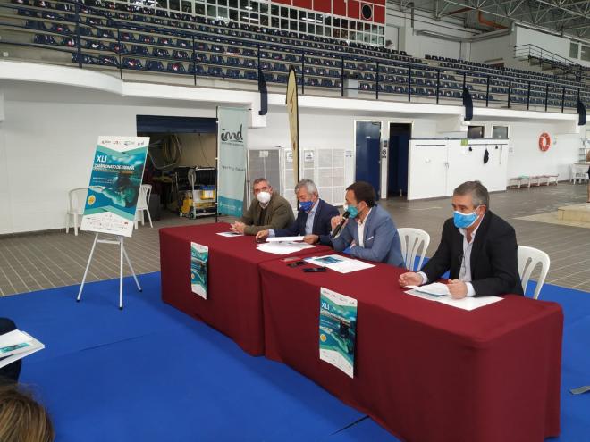 Presentación del Campeonato de España infantil de invierno de natación (Foto: FAN).