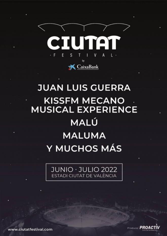 Ciutat Festival by Caixabank traerá a Valencia