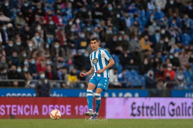 Diego Villares apunta a titular como lateral derecho (Foto: RCD).
