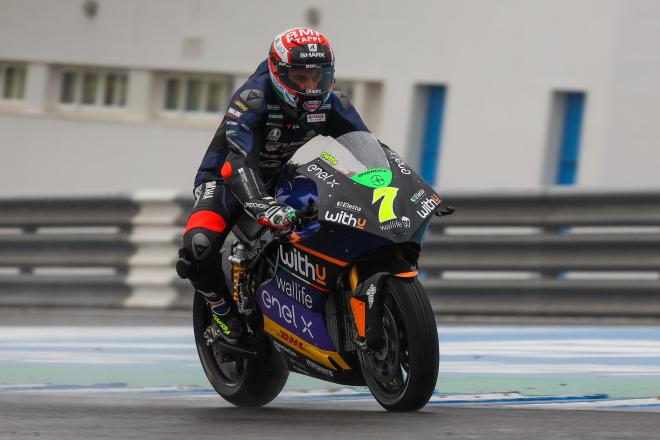 Niccolo Canepa, durante la segunda jornada (Foto: Circuito de Jerez).