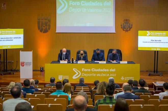 València celebra el Foro de las Ciudades del deporte con la participación de más de 20 ciudades