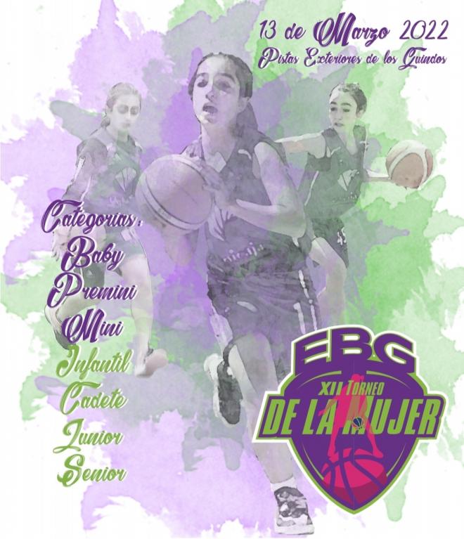 Cartel del Torneo de la Mujer EBG Málaga (Foto: EBG Málaga).