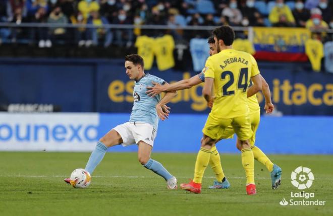 Denis Suárez, durante el Villarreal-Celta (Foto: LaLiga).