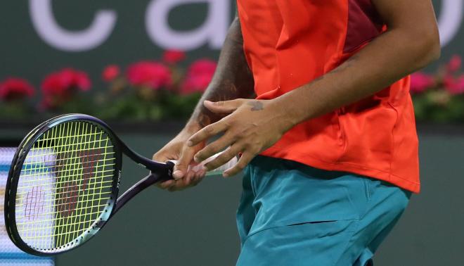 Un jugador de tenis durante un partido (Foto: ATP).