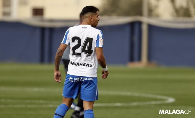 Loren, en un partido con el Atlético Malagueño (Foto: MCF).