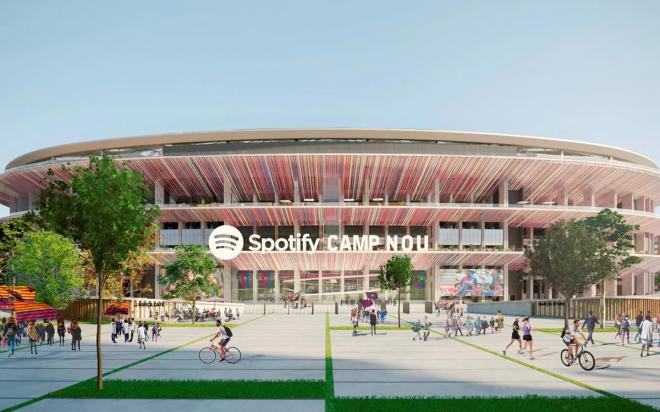 Spotify dará nombre al Camp Nou (Imagen: FCB).