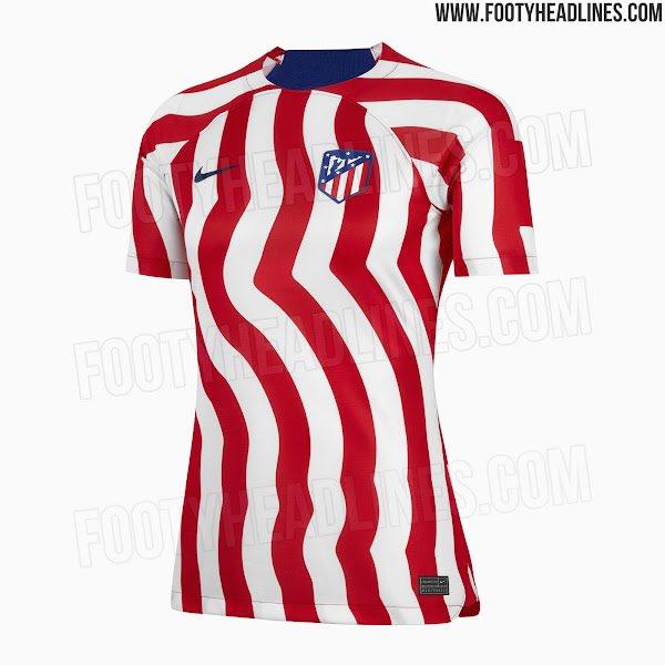 Camiseta del Atlético de Madrid para la temporada 2022/2023.