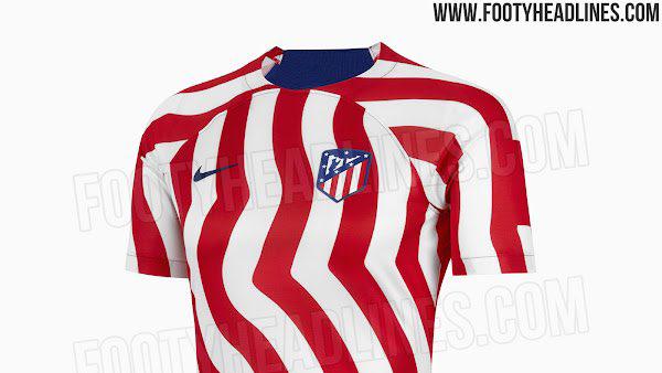 Camiseta del Atlético de Madrid para la temporada 2022/2023.