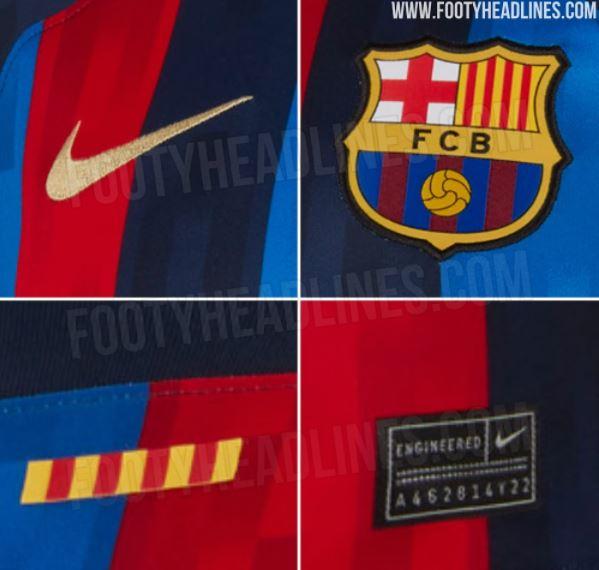 La nueva camiseta del FC Barcelona.