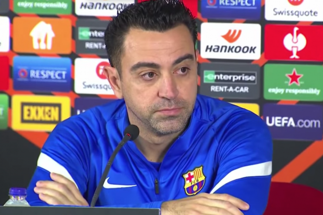 Rueda de prensa de Xavi Hernández previa al duelo ante el Galatasaray.