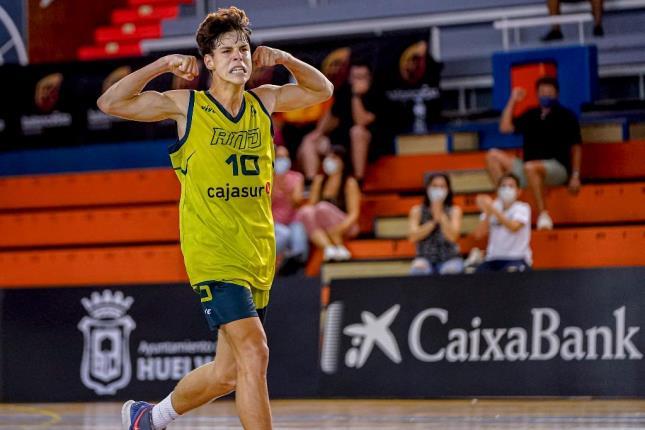 Mario Saint-Supery, con Andalucía en el Cadete Masculino 2021 (Foto: FEB).