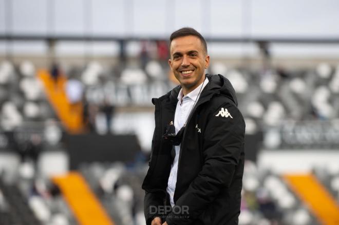 Borja Jiménez, entrenador del Deportivo de la Coruña (Foto: RCD).