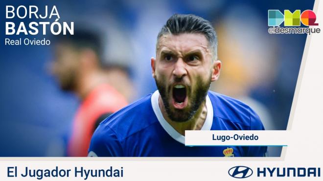 Borja Bastón, Jugador Hyundai del Lugo-Real Oviedo.