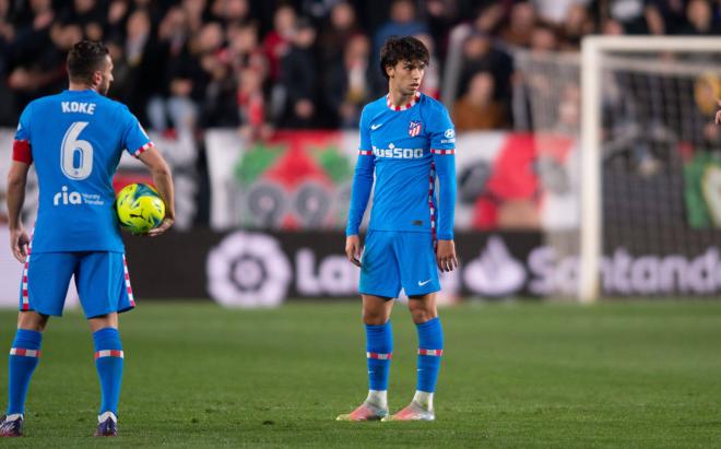 Joao Félix, en el Rayo Vallecano-Atlético de Madrid (Foto: Cordon Press).