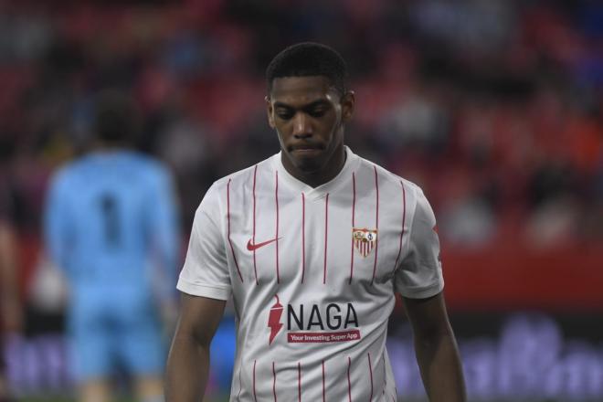 Anthony Martial, en el Sevilla-Real Sociedad (Foto: Kiko Hurtado).