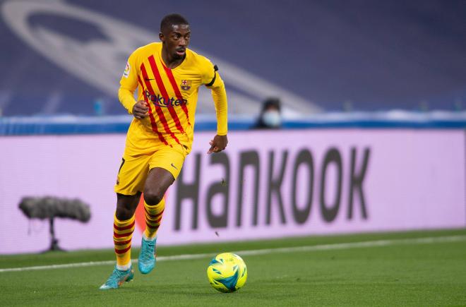 Ousmane Dembélé, en el Clásico con el FC Barcelona (Foto: Cordon Press).