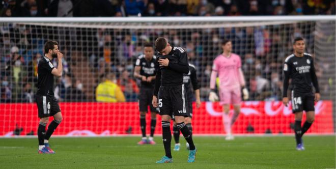 Courtois se salvó en la goleada recibida por el Real Madrid (Foto: Cordon Press).