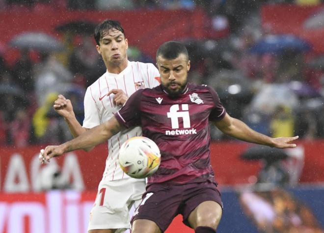 Óliver con Rafinha. (Foto: Kiko Hurtado).