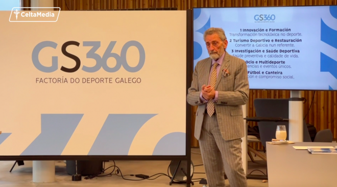 Carlos Mouriño presenta el proyecto GS360 en las instalaciones de Cidade Deportiva Afouteza.