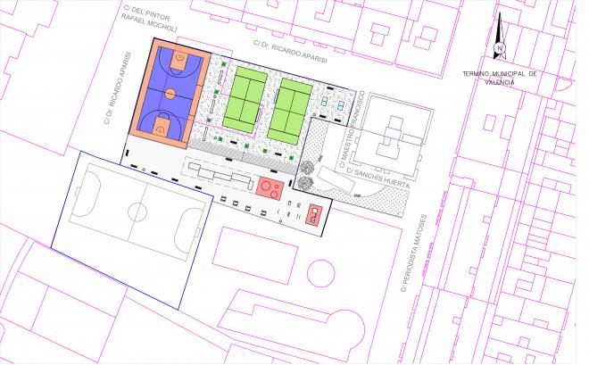 La Fundación Deportiva Municipal proyecta un nuevo equipamiento deportivo al aire libre en Castell