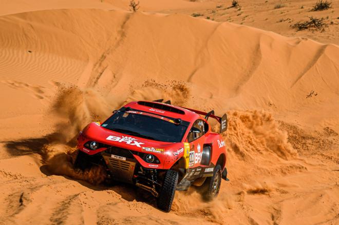 Nani Roma, durante el Rally Dakar (Foto: Cordon Press).