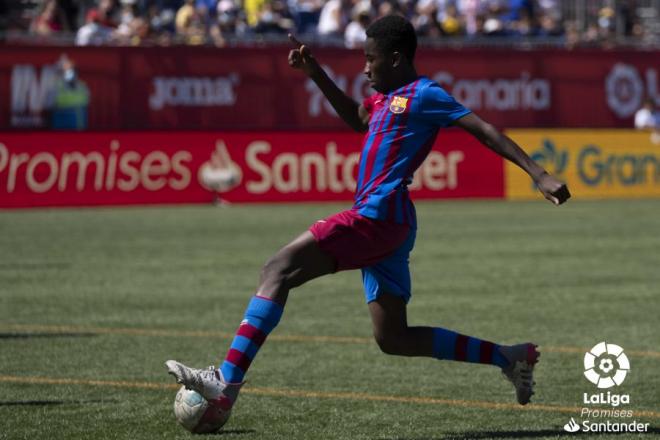 Ebrima Tunkara, en LaLiga Promises (Foto: LaLiga)