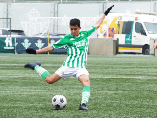 Rubén Bravo, jugador del Betis de LaLiga Promises