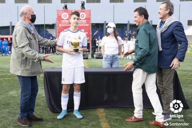 Edu, MVP de LaLiga Promises (Foto: LaLiga)