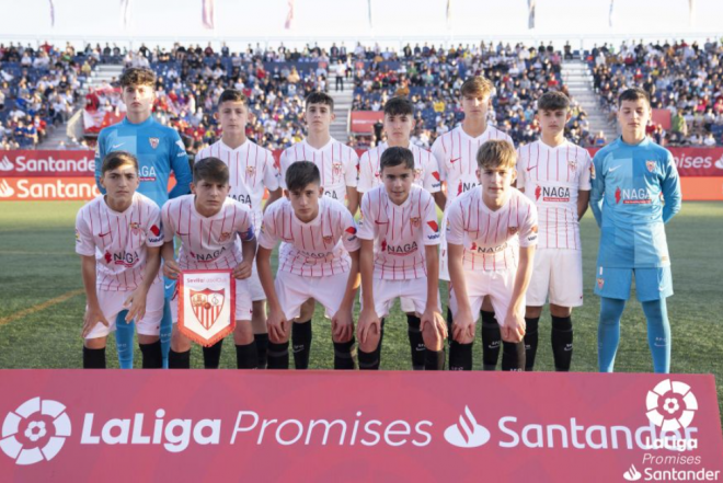 Once del Sevilla FC en LaLiga Promises.