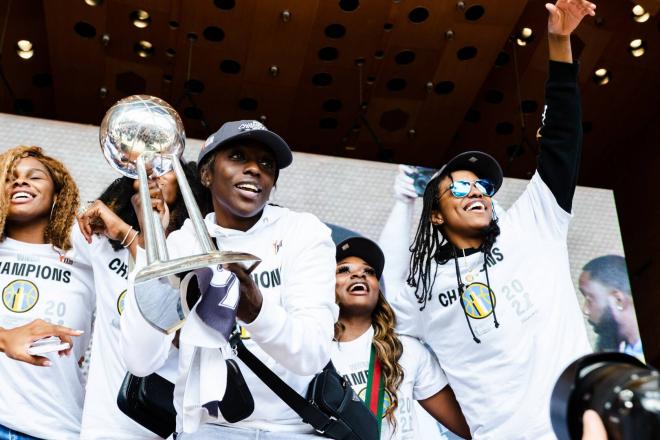 Kahleah Copper, MVP de la última WNBA (Foto: Cordon Press).