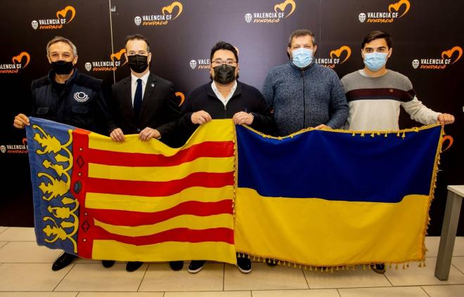 El Valencia CF se suma también a la oleada de ayuda a Ucrania