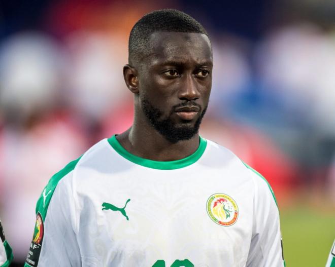 Sabaly, con la selección de Senegal.