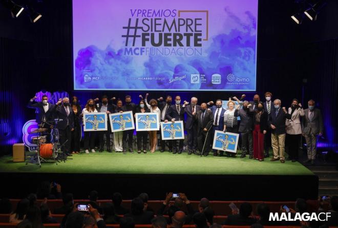 V Edición Premios #SiempreFuerte Fundación Málaga CF (Foto: Twitter Málaga CF)