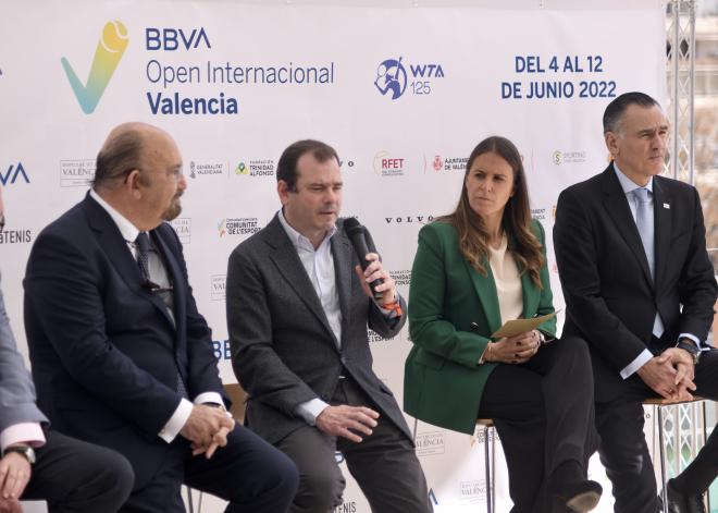 Anabel Medina presenta en sociedad el Torneo BBVA Open Internacional Valencia