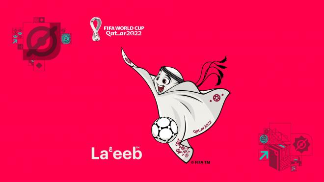 La'eeb, mascota del Mundial de Catar 2022 (Foto: FIFA).